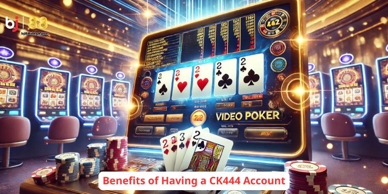 Benefits of Having a CK444 Account